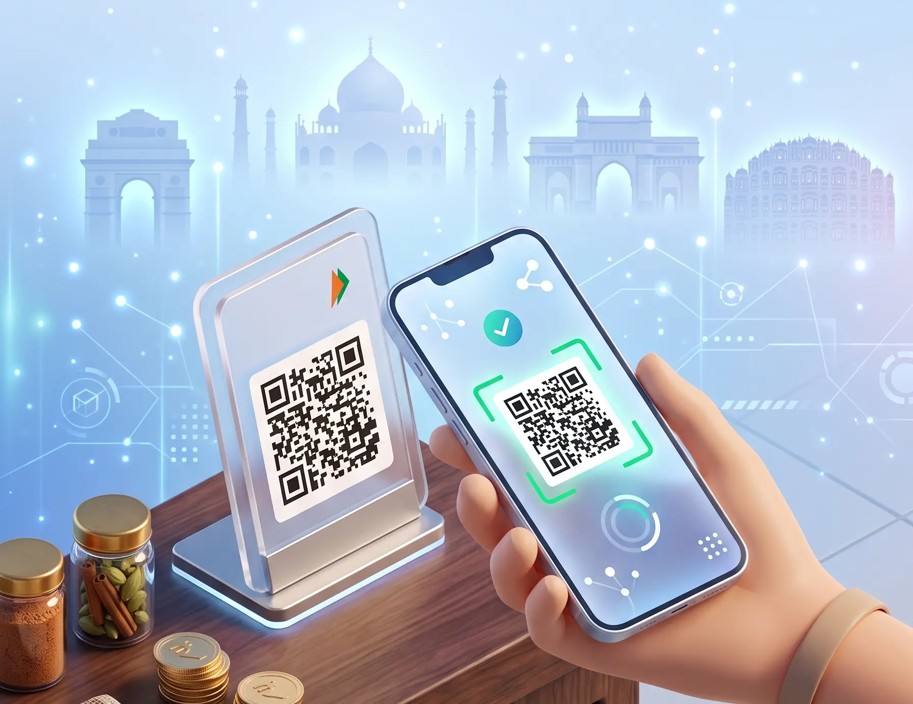 Pay at Any UPI QR